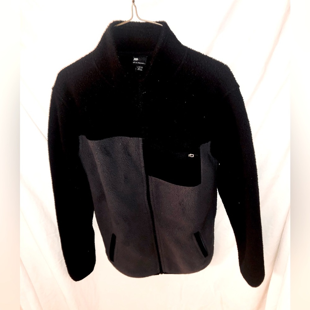 All in one fleece jacket